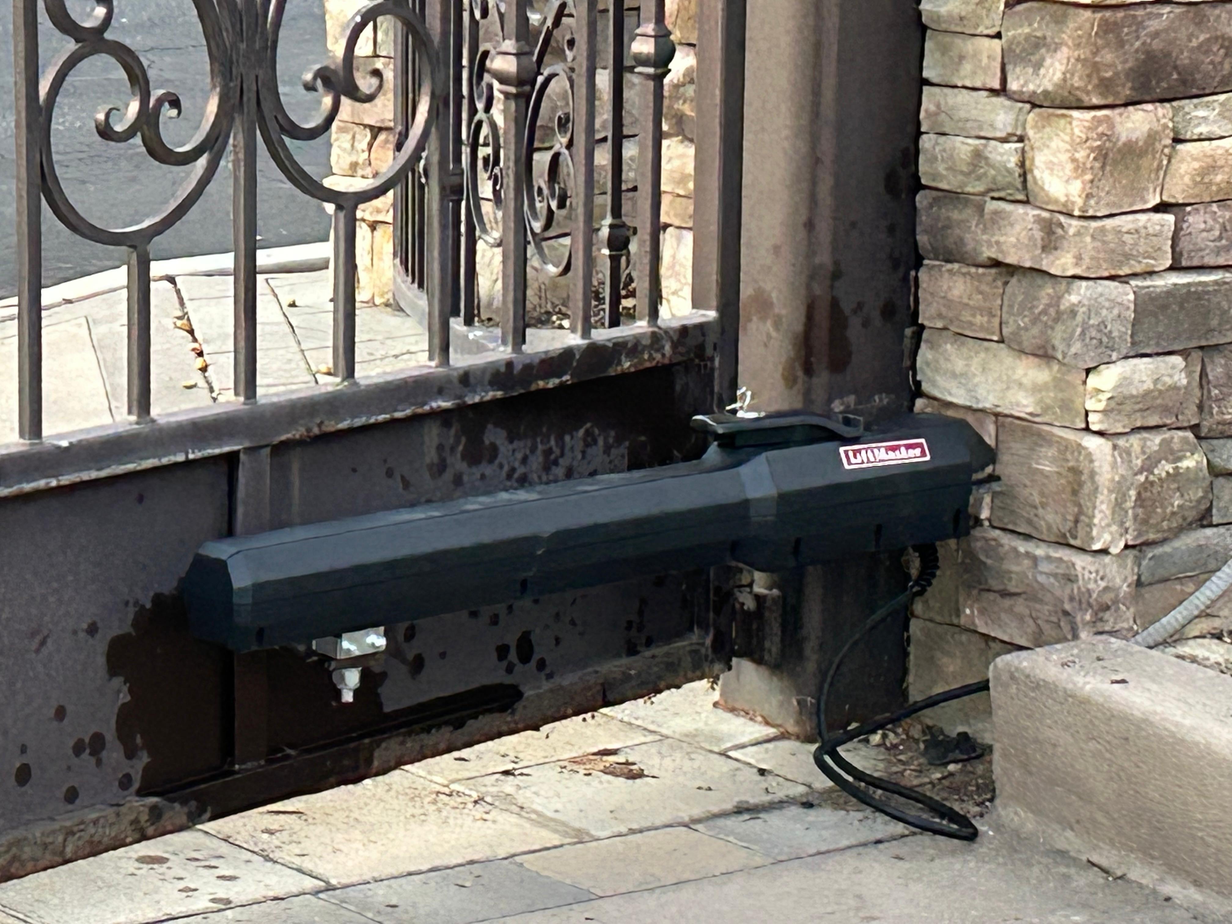 Driveway Gate Repair — recent job photo