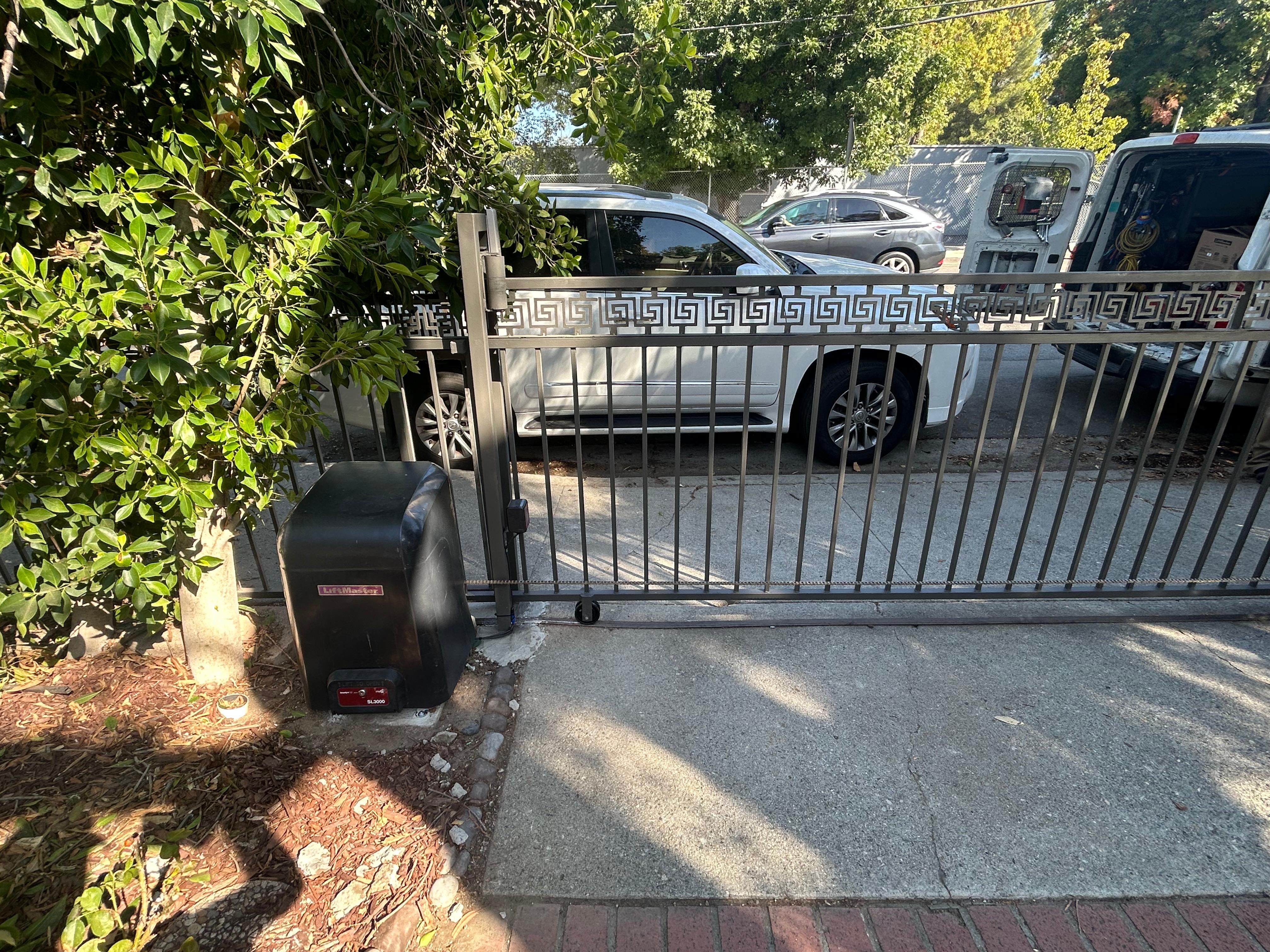 Driveway Gate Repair — recent job photo