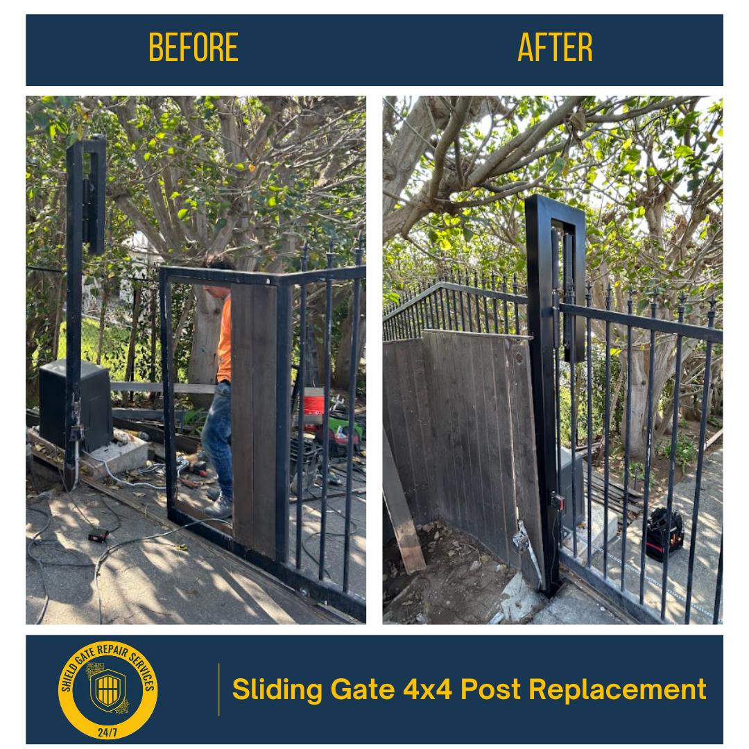 Driveway Gate Repair — recent job photo
