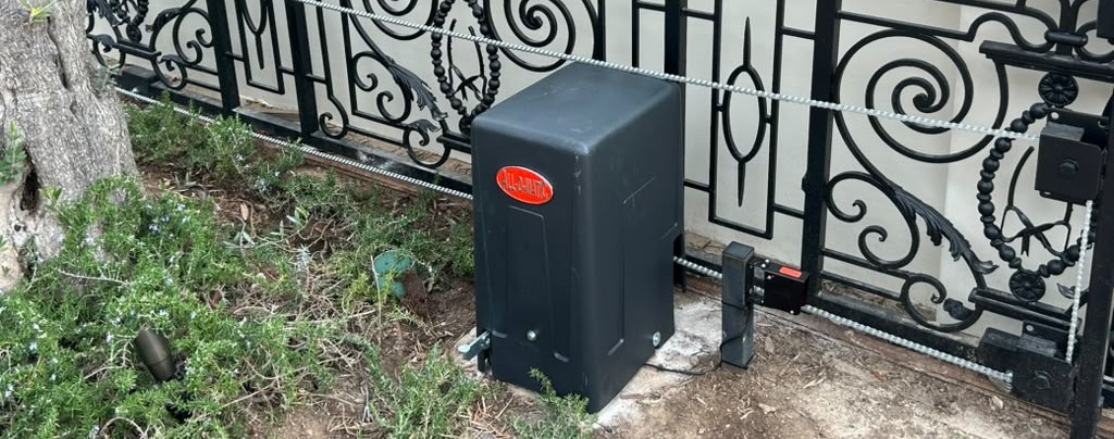 All-O-Matic gate repair job site