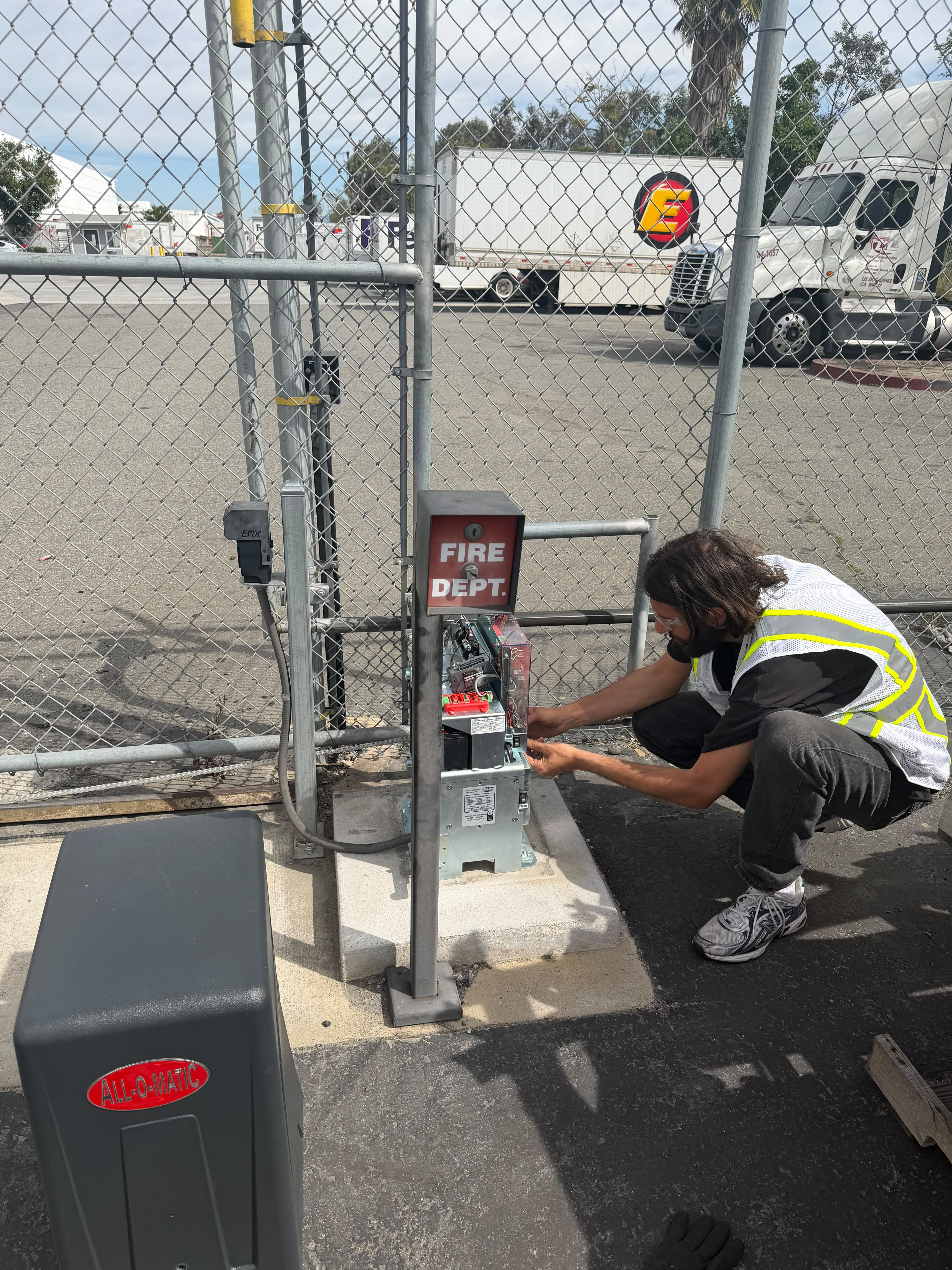 All-O-Matic gate motor service