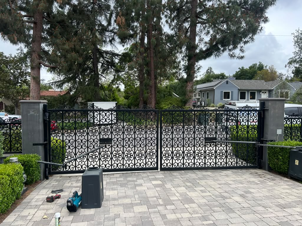 All-O-Matic gate repair job site