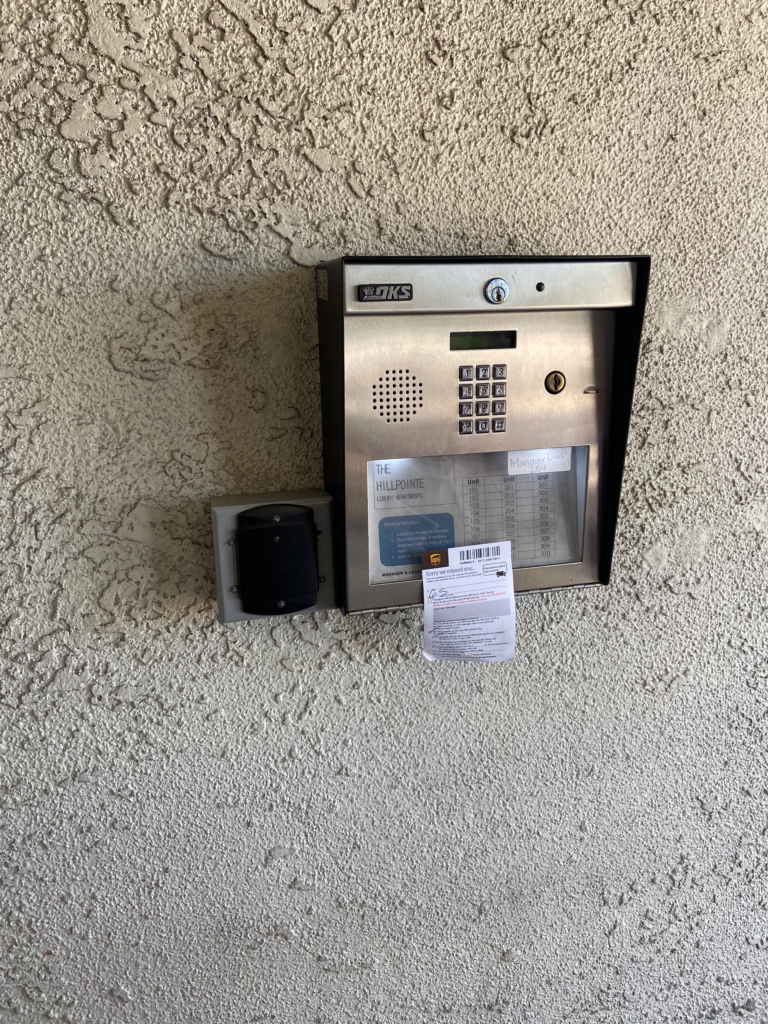DoorKing gate repair job site