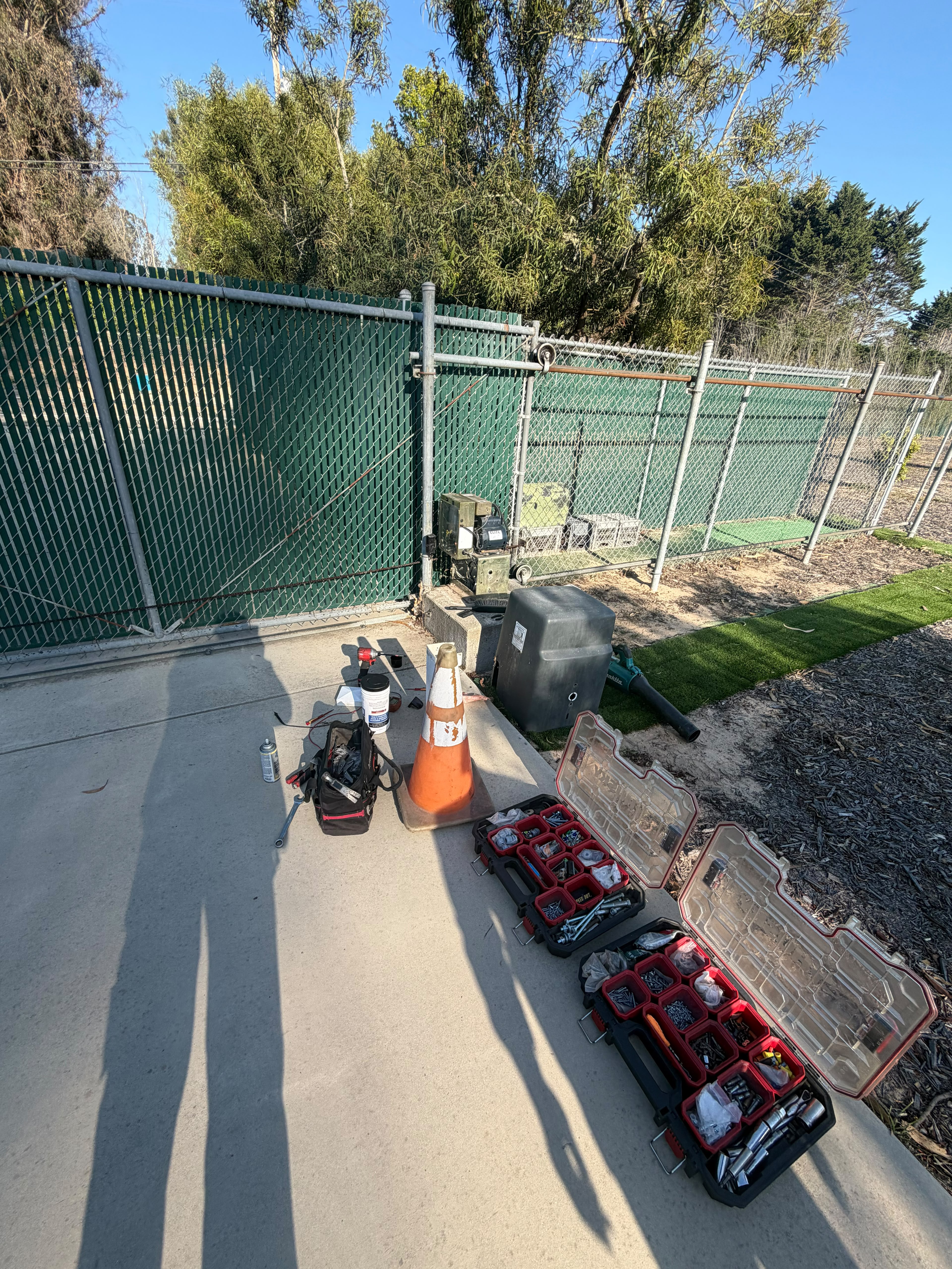 Elite gate system maintenance