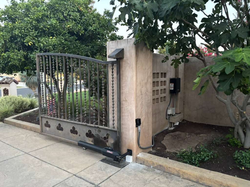 LiftMaster gate operator installation
