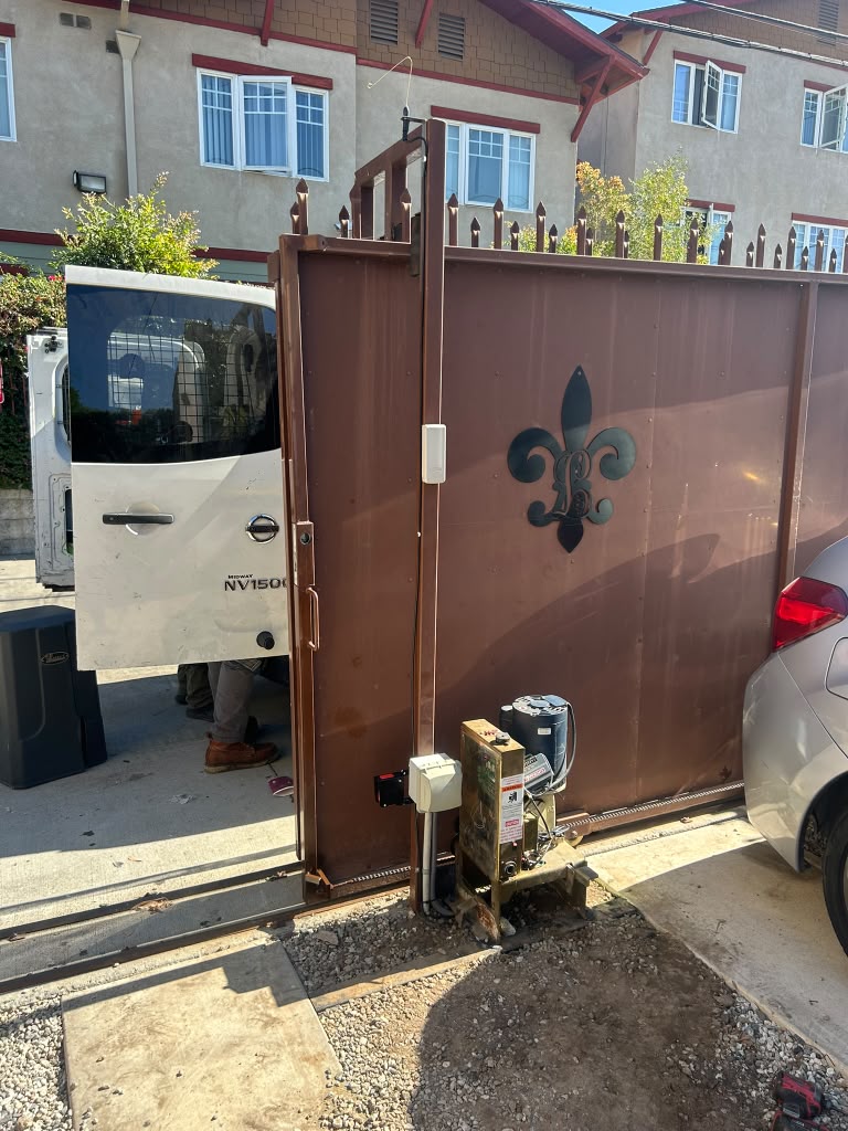 Ramset gate repair job site