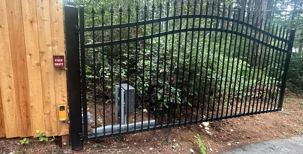 Viking gate repair job site