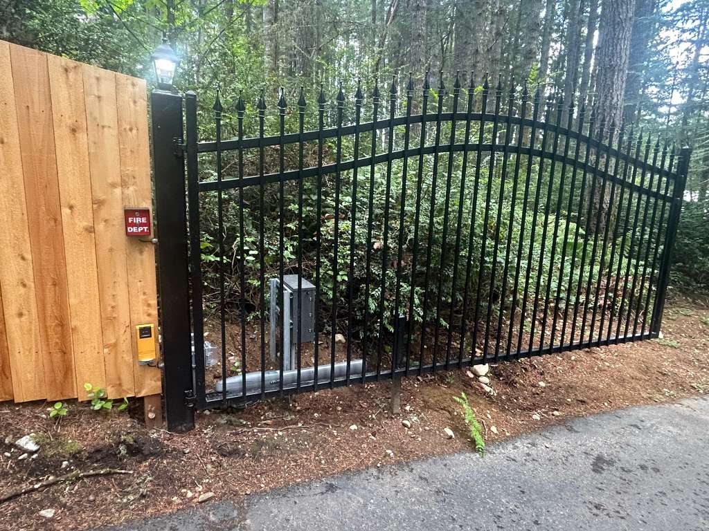 Gate repair work